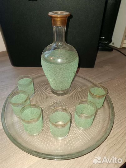 Графин с рюмками СССР
