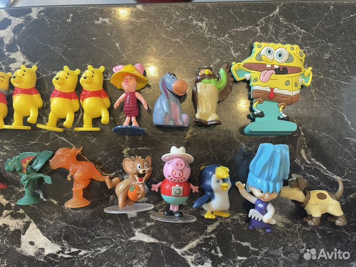 Kinder сюрприз Винни пух, Маша и медведь и т д