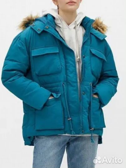 Куртка зиняя женская оверсайз