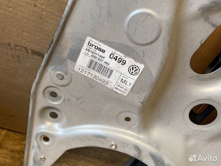 Volkswagen tiguan передний правый стеклоподъёмник