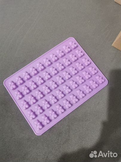 Форма для мармелада. Мишки