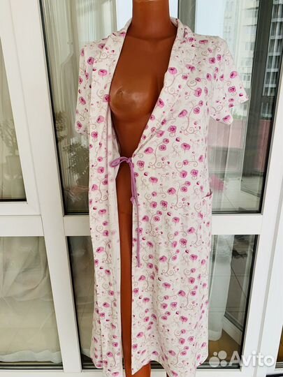 Халат домашний Avocado р S котон