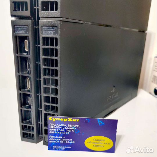 Sony PS4 500 гб, 2 геймпада+диск.Магазин.Гарантия