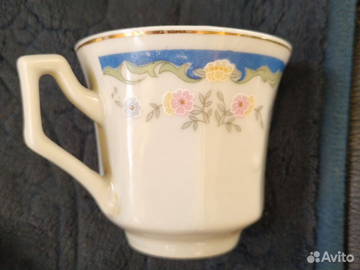 Кофейная чашка с блюдцем