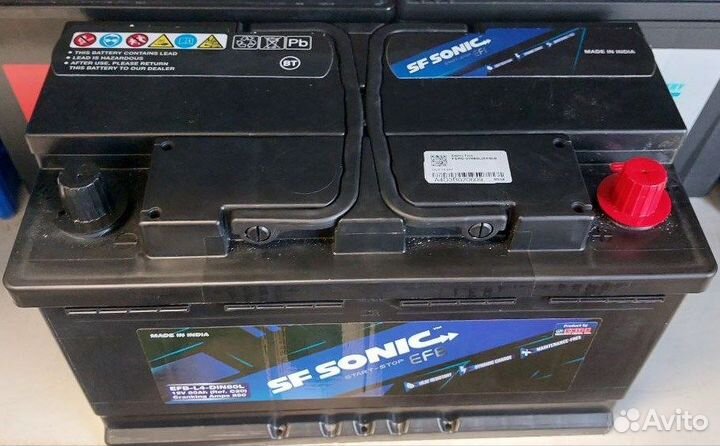 Exide SF Sonic EFB 80 А/ч 850 A о.п