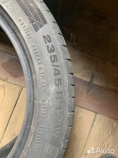 Continental ContiSportContact 5 235/45 R17