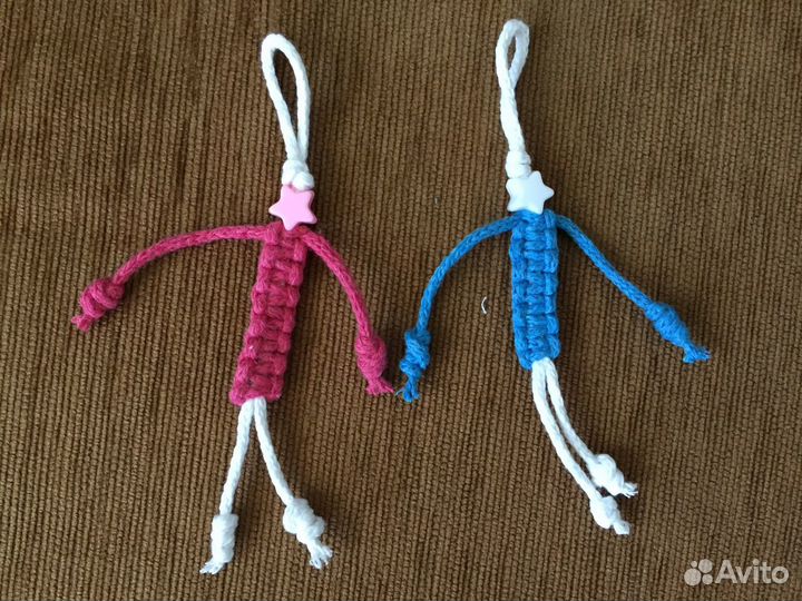 Брелочки макраме