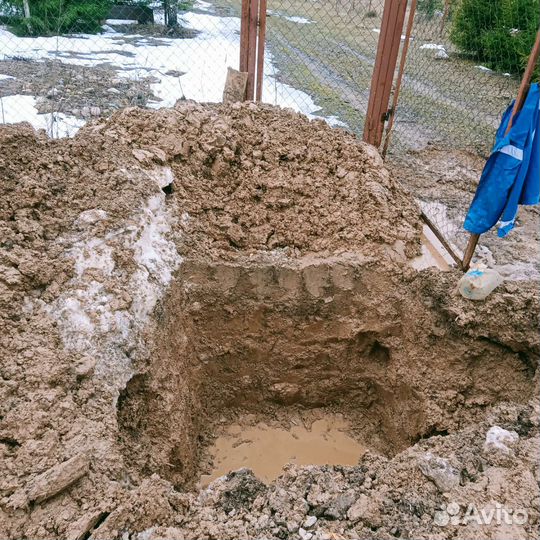 Копка траншей в ручную