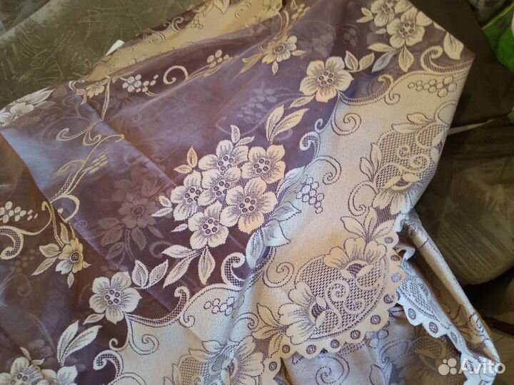 Шторы и тюль бу