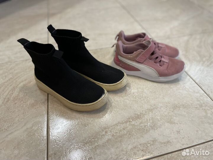 Комплект вещей Zara h&m