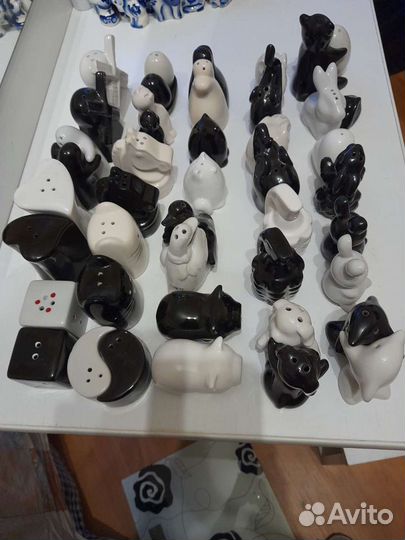 Коллекция солонок инь янь