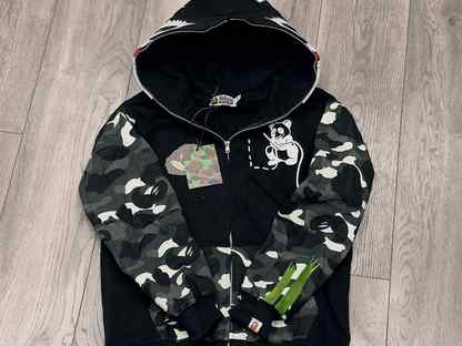 Зип Худи Bape Panda black камуфляж, Москва