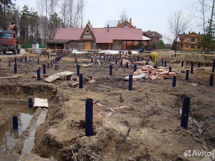 Винтовые сваи