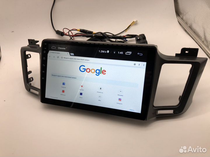 Toyota RAV4 магнитола на андроиде