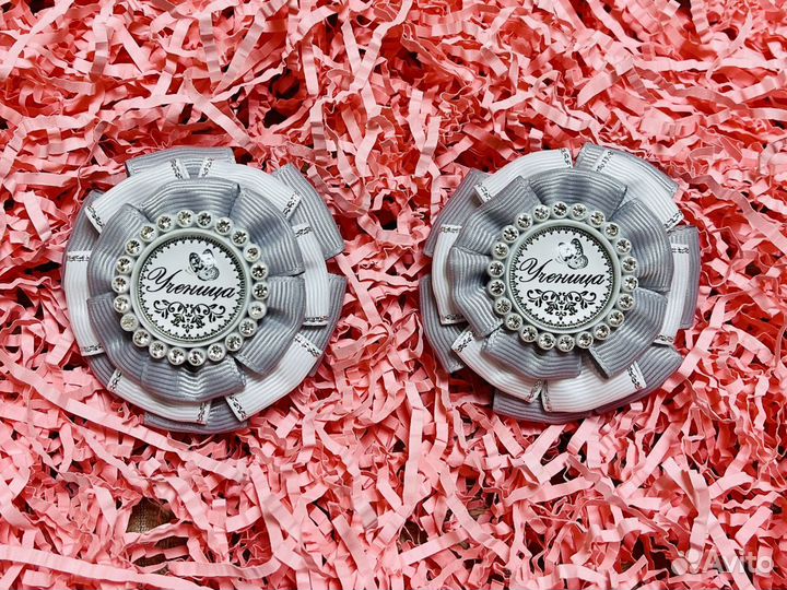 Школьные банты для девочки, резинки