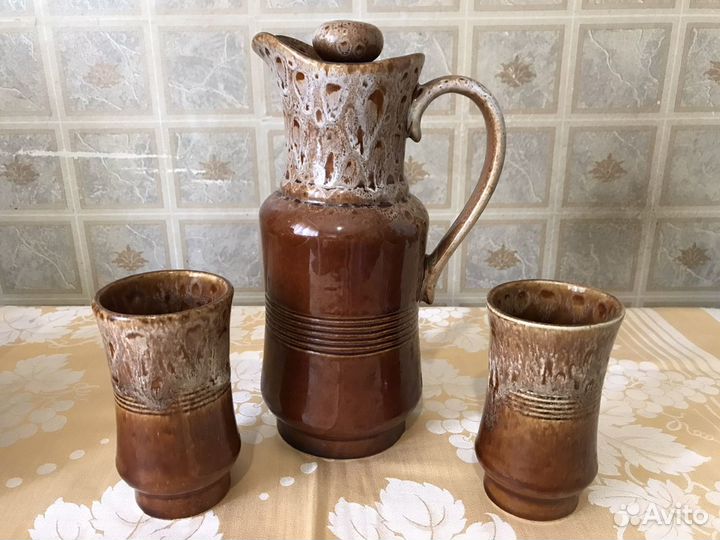 Керамика СССР, набор для компота