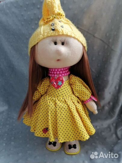 Интерьерная кукла ручной работы