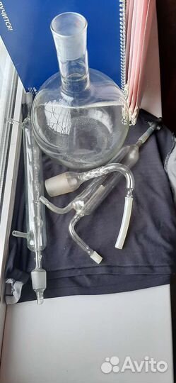 Дистиллятор из термостойкого стекла