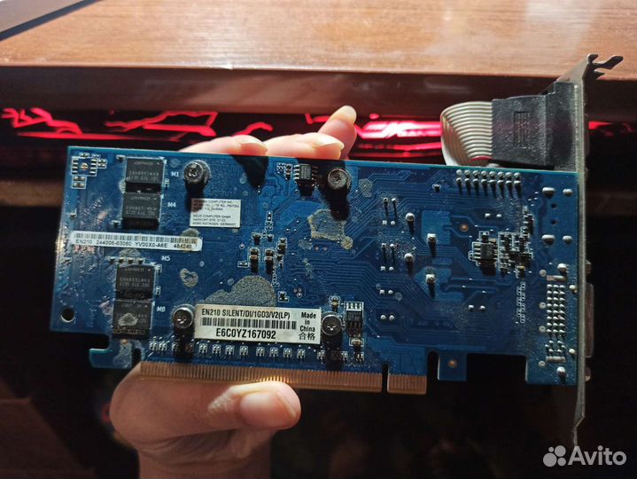 Видеокарта asus en210