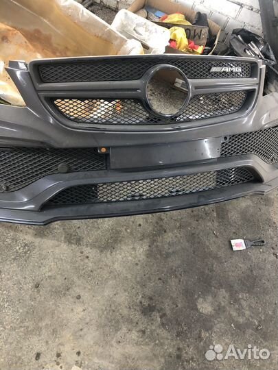 Передний бампер mercedes gle