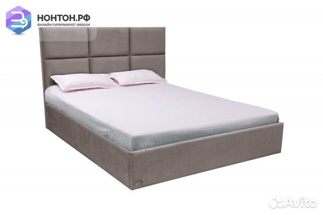 Кровать Корфу светло-коричневая