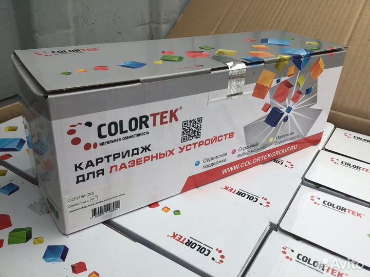 Картридж CF219A для HP LJ Pro M104 Новый с чипом