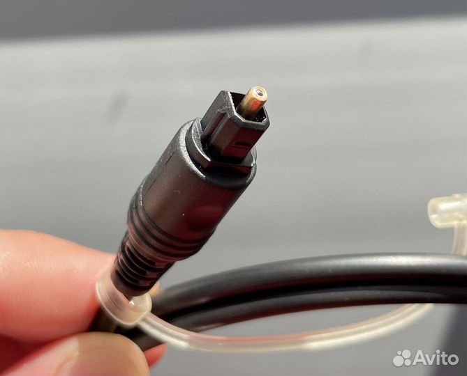 Оптический аудио кабель Toslink - 3.5 jack, 1m