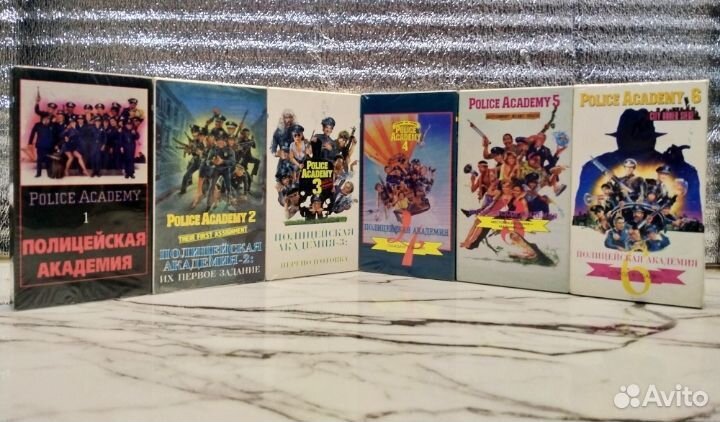 Видеокассеты VHS Varus Video Лицензия Warner Bros