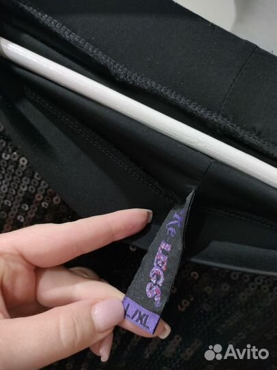 Лосины в пайетках