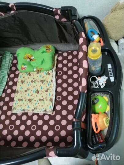 Детская кровать манеж