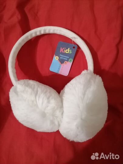 Наушники теплые зимние новые