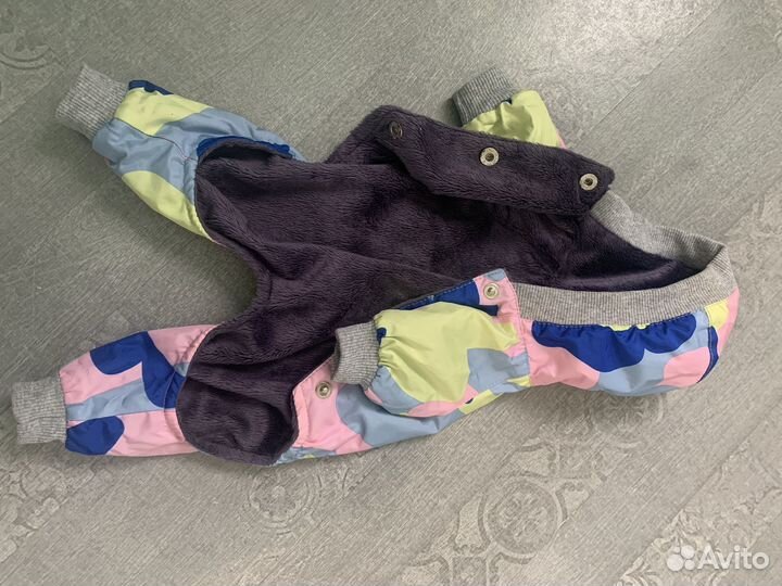 Одежда для собак комбинезон куртка S теплый