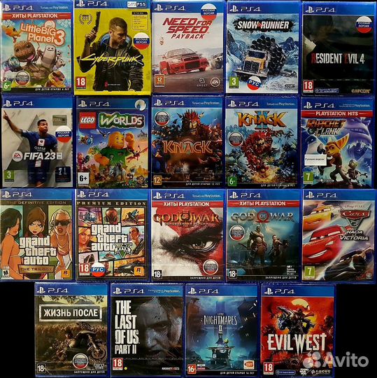 Игры на PS5 / PS4 / Switch, тoп цeны
