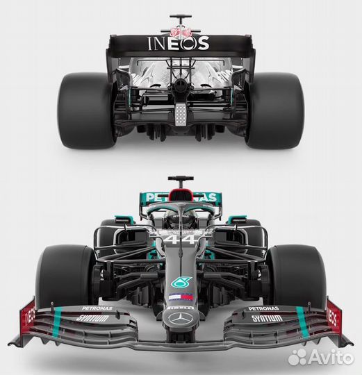 Модель болида F1 Mercedes Petronas W11 EQ Performa