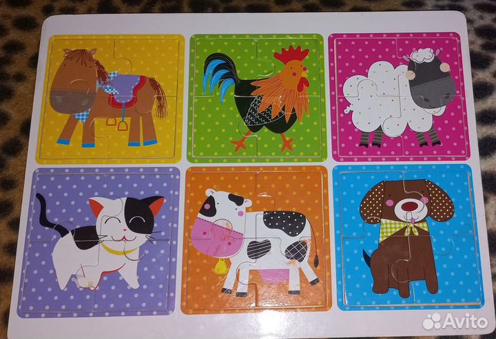 Деревянные пазлы