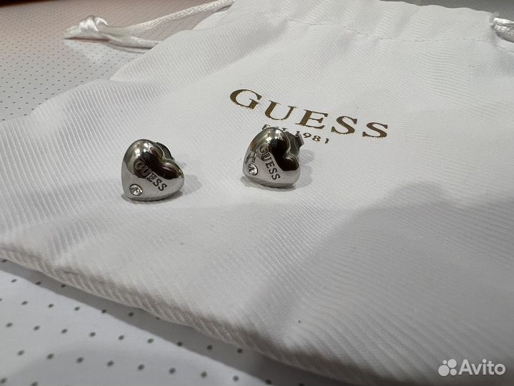 Сережки guess оригинал