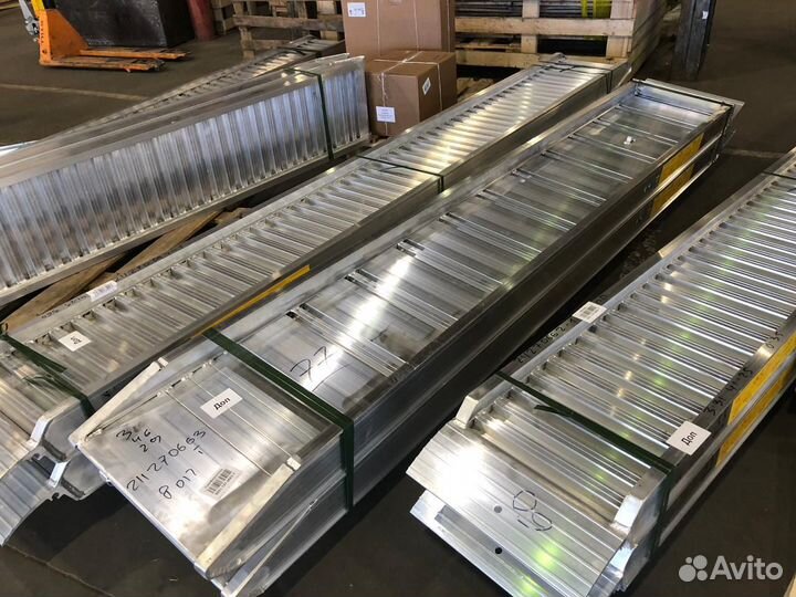 Алюминиевые трапы 4400 кг, 3500 мм, 350 мм