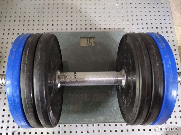Гантель 16.8 кг