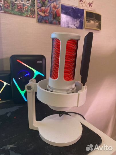 Конденсаторный RGB USB-микрофон Fifine AmpliGame A