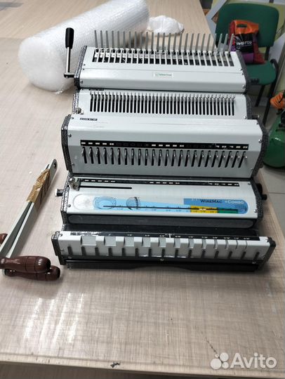 Машина переплетная Warrior 21182 (WireMac-Combo)