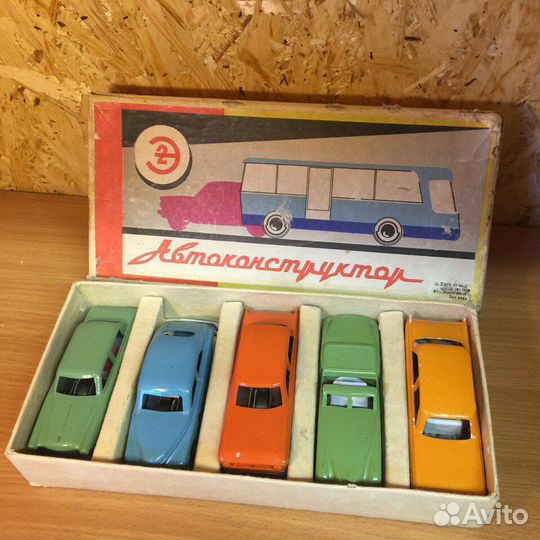 Автоконструктор СССР редкость раритет игрушка СССР