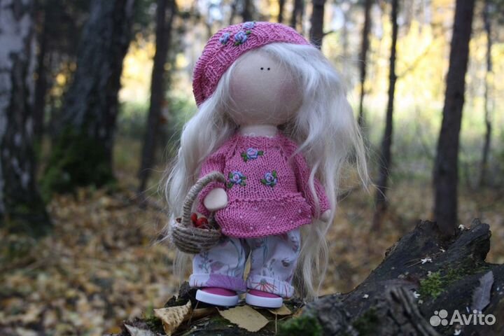 Текстильная интерьерная кукла