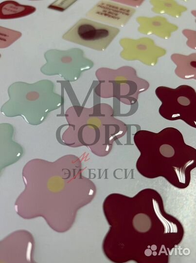 3D стикеры оптом для вашего бренда