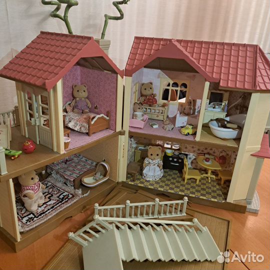 Sylvanian Families большой дом со светом