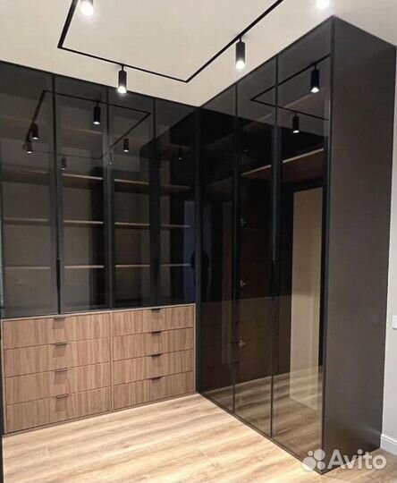 Гардеробная встроенная на заказ