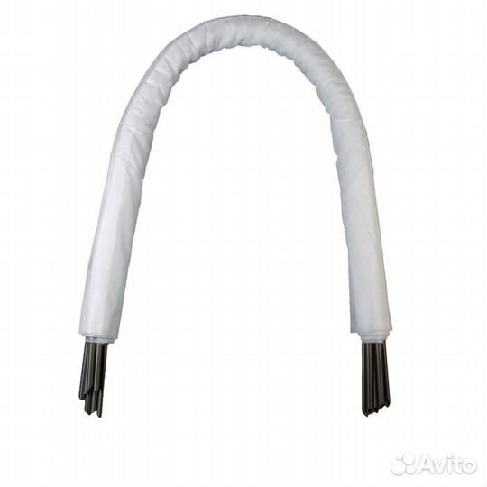 Парник прошитый, длина 6,5 м, 7 дуг из пластика, д