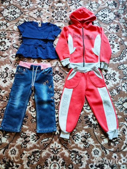 Пакет вещей на девочку 1-3года