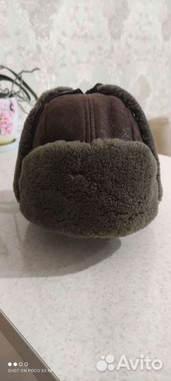 Шапка мужская натуральная, обхват 54-56 см