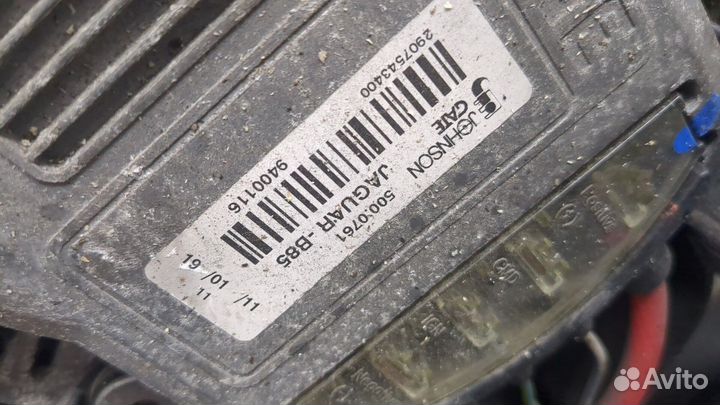 Вентилятор радиатора Jaguar XF 2007–2012