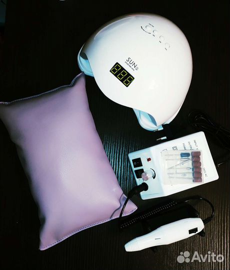 Аппарат для маникюра лампа подставка для рук